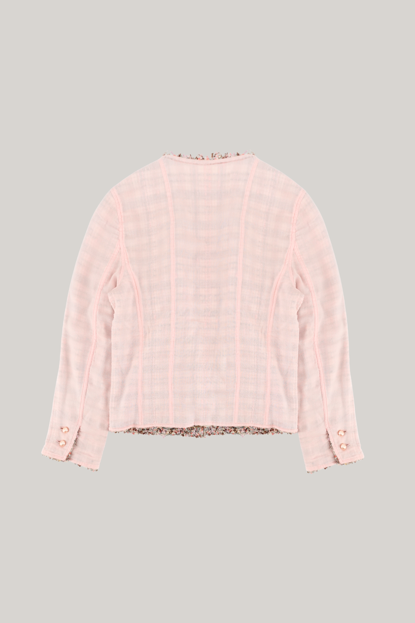 2003 Spring Pink Chanel Jacket (FR 36)