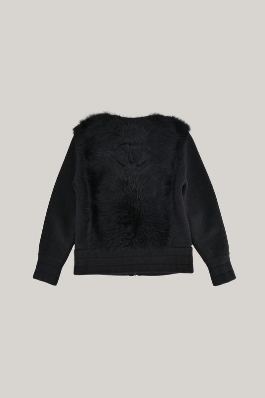Chanel Fur Trim Jacket