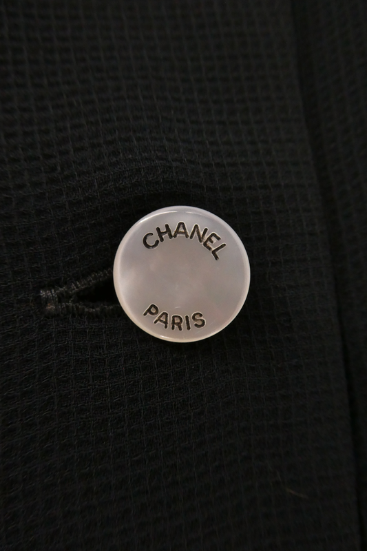 1997 Spring Chanel Silk Pleated Mini Dress (FR 38)