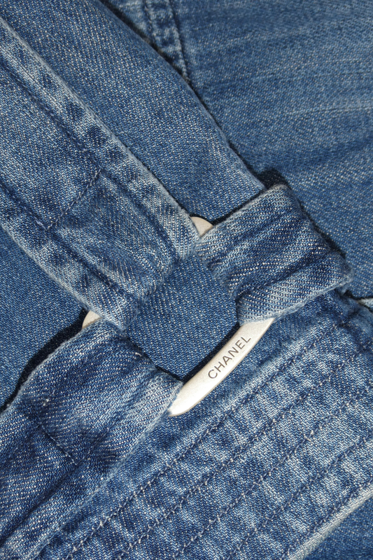 Chanel Denim Trench Coat