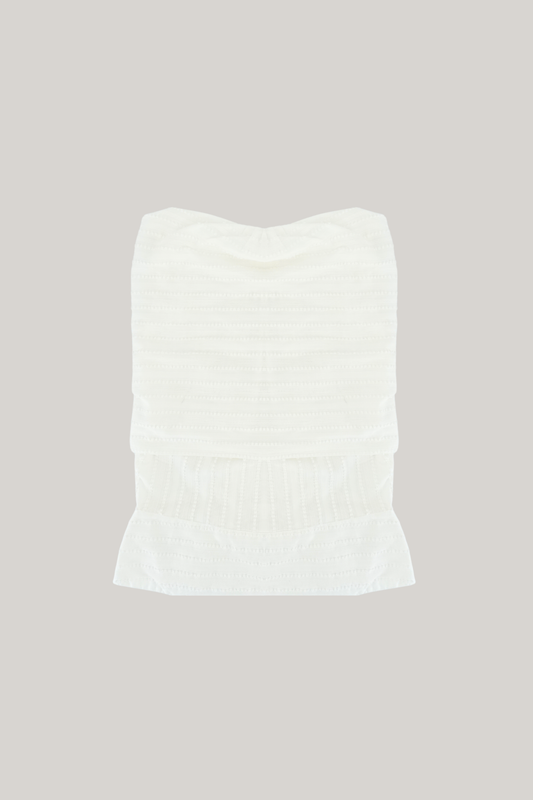 Chanel White Top Set (FR 36)