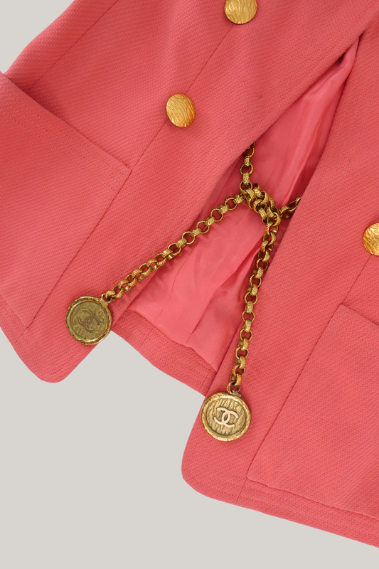 Chanel Coral Blazer