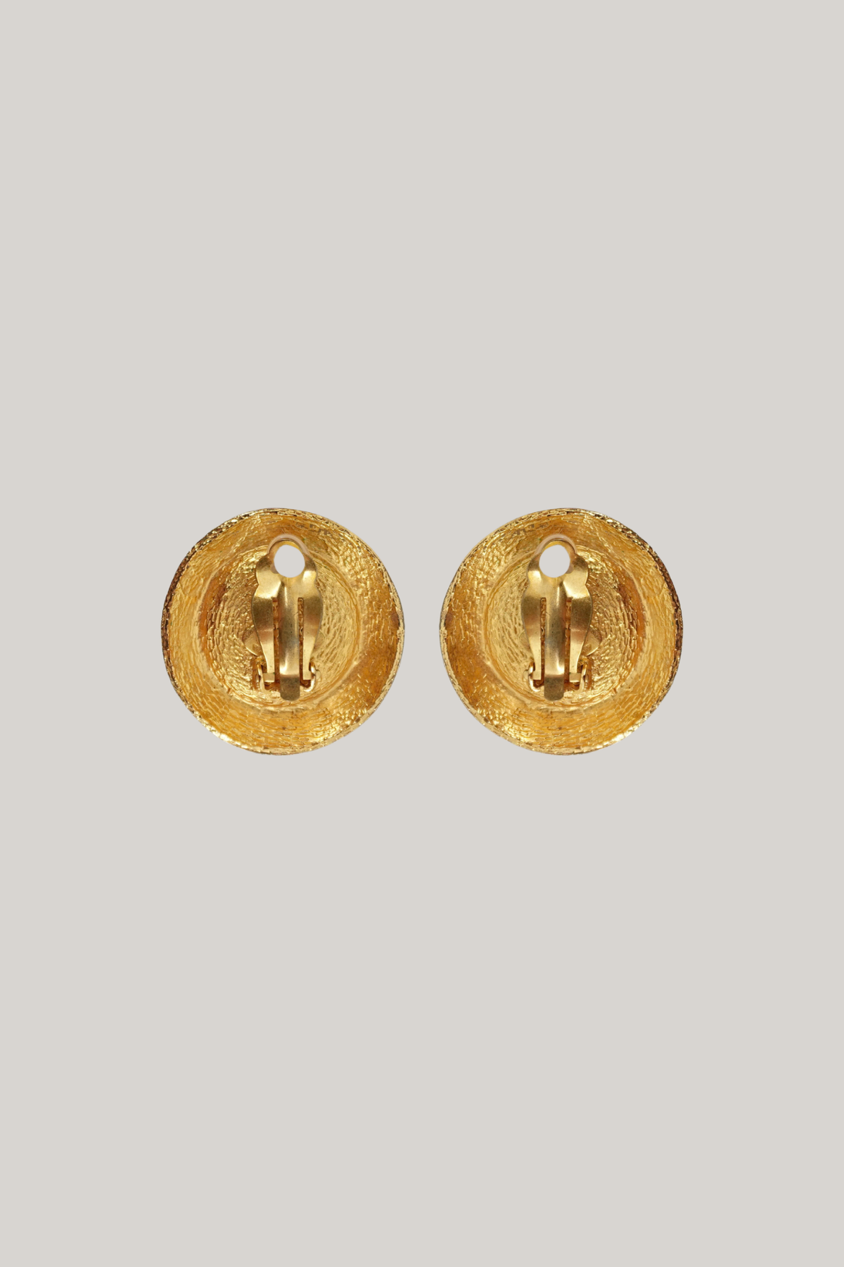 Vintage Chanel Gold Pearl Earrings