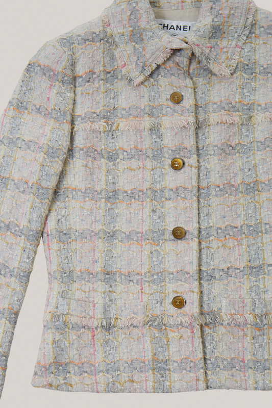 Chanel Plaid Jacket