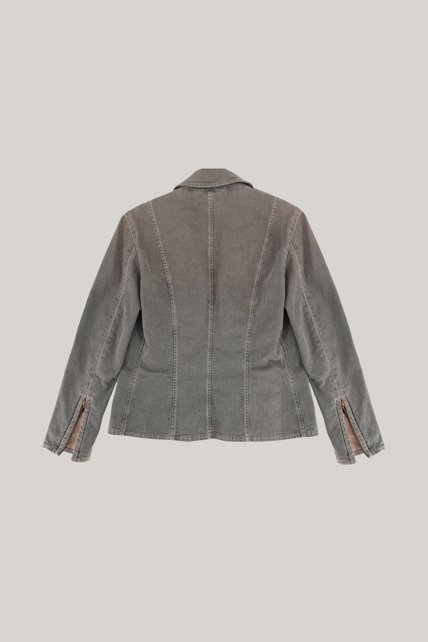 2003 Spring Chanel Denim Jacket (FR 38)