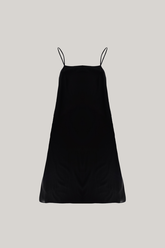 Hermes Black Maxi Dress (36)