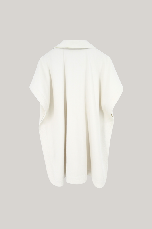 2010 Hermes Chaine d'Ancre Poncho Shirt (34)