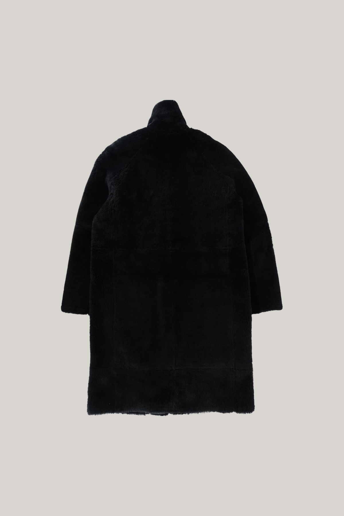 2019 Hermes Black Reversible Long Coat