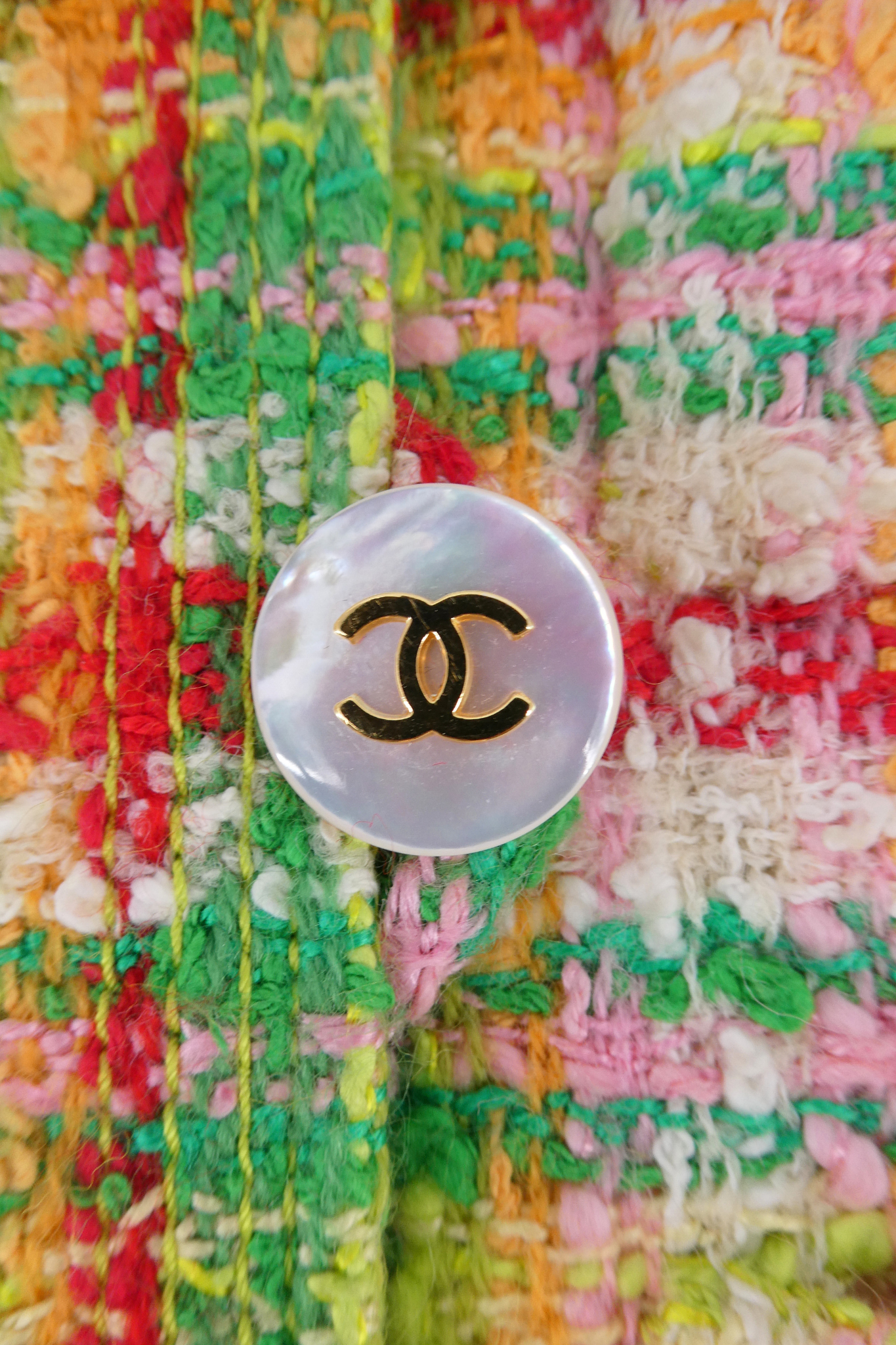 1997 Chanel Plaid Jacket