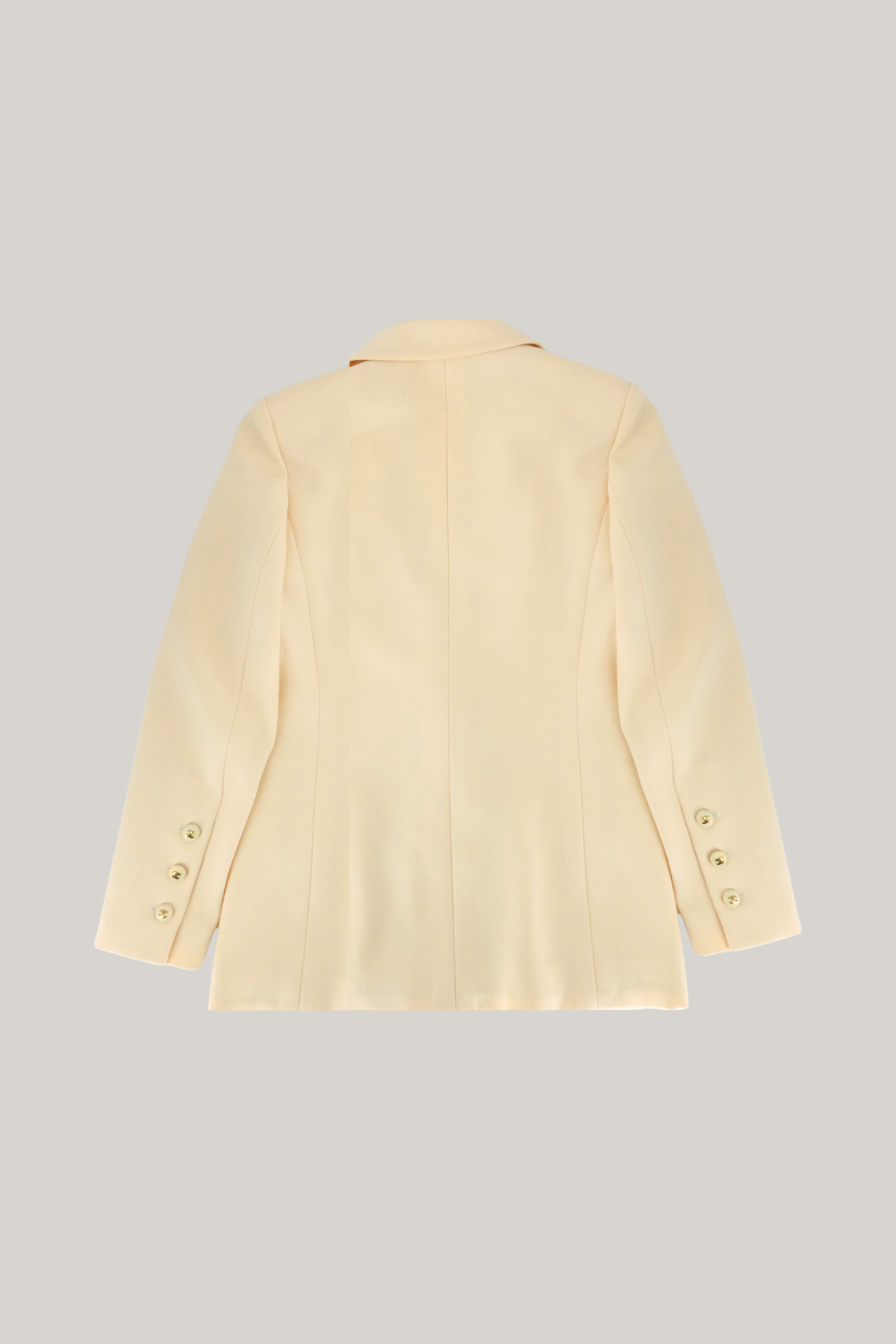 1995 Cruise Chanel Cream Wool Blazer (FR 38)
