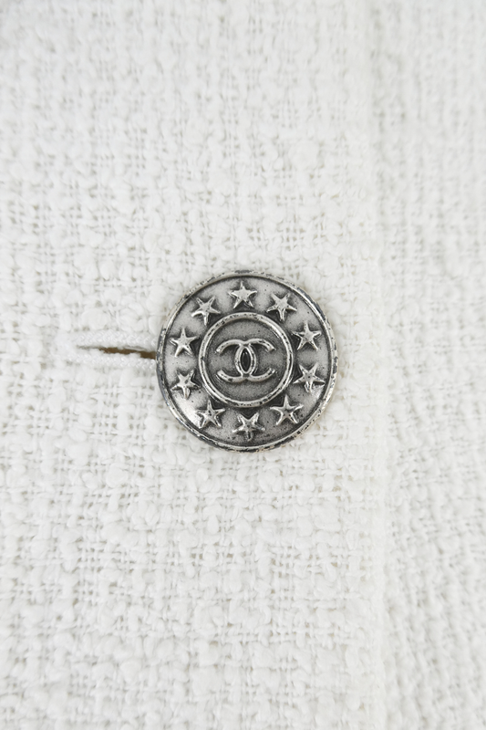 2013 Chanel White Jacket (FR 36)
