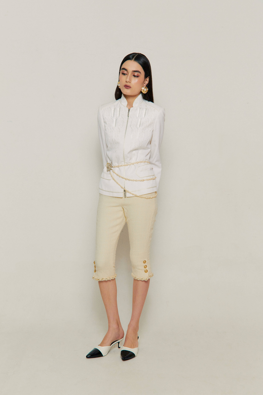 2017 Chanel Tweed Capri Pants