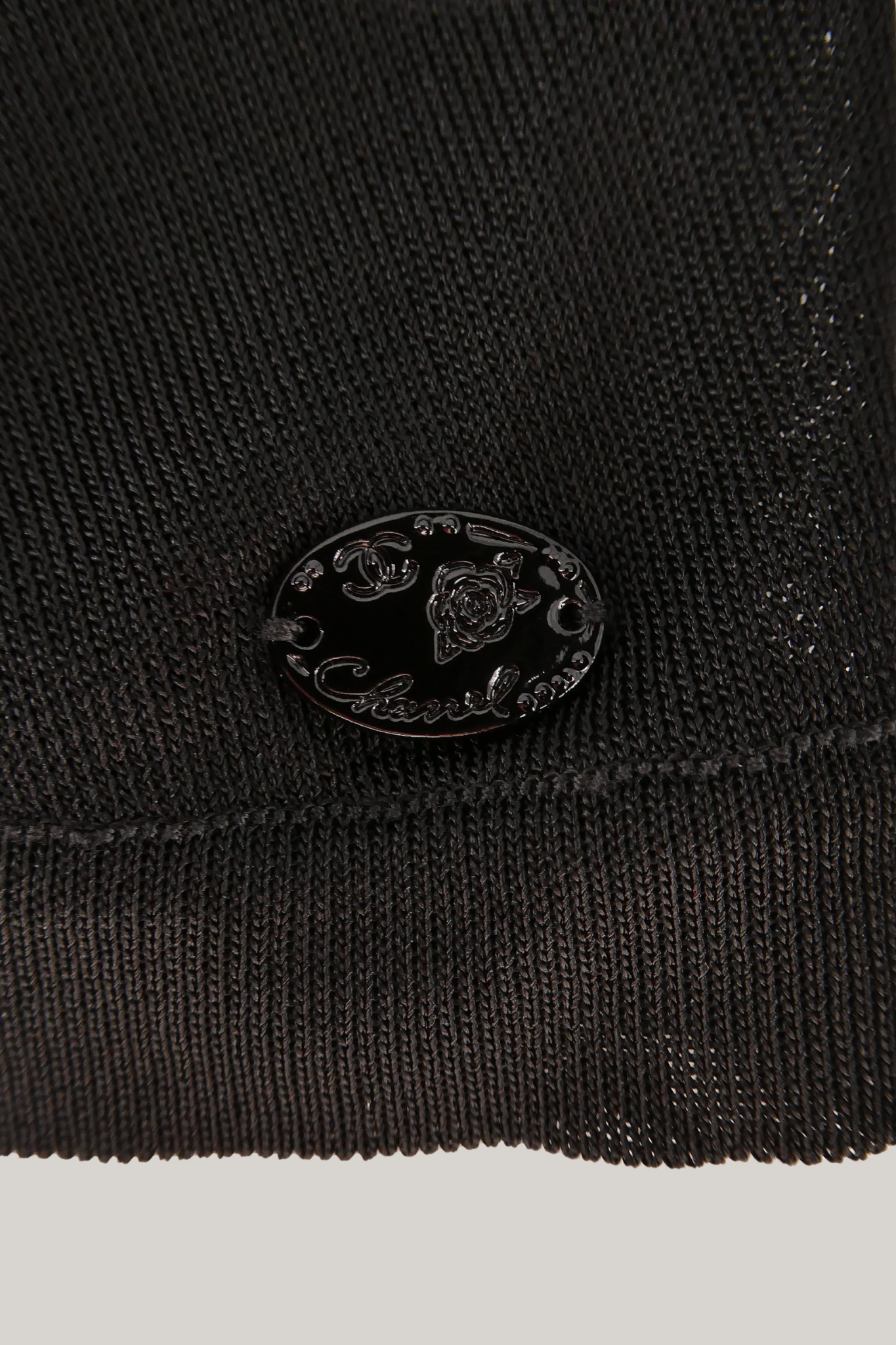 2006 Cruise Chanel Black Bolero Cardigan (FR 42)