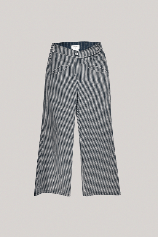 2008 Chanel Stripe Jeans