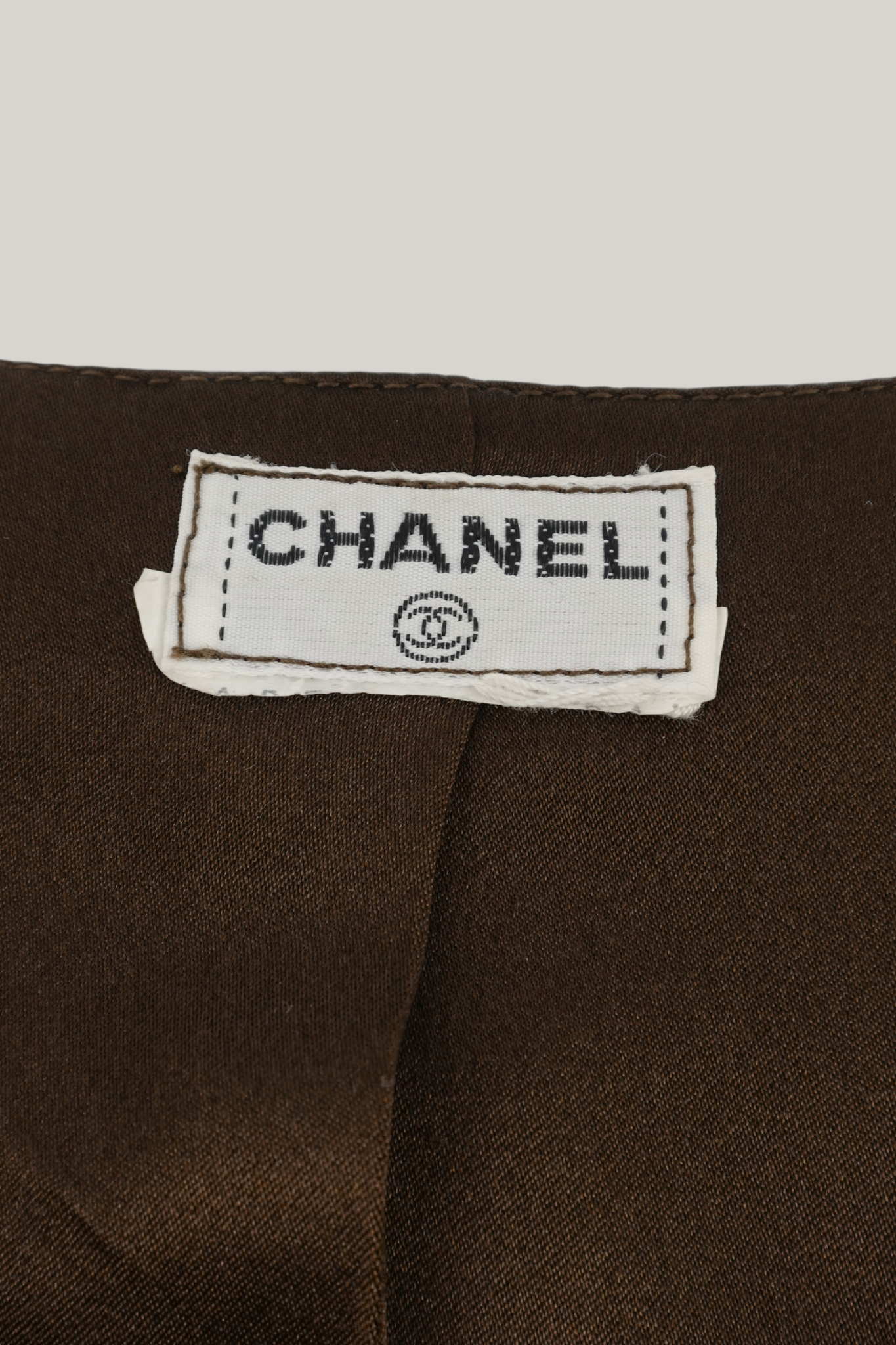 Vintage Chanel Brown Vest