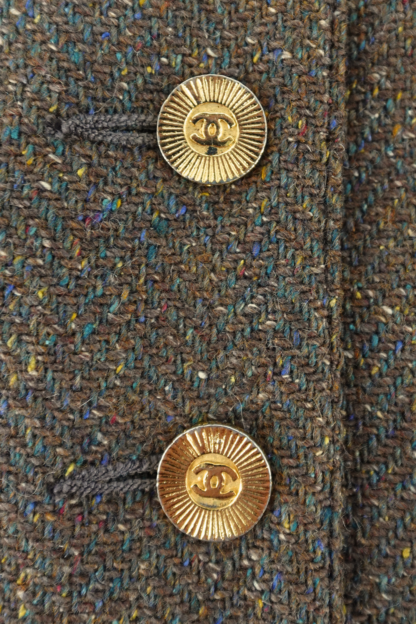 Vintage Chanel Brown Vest