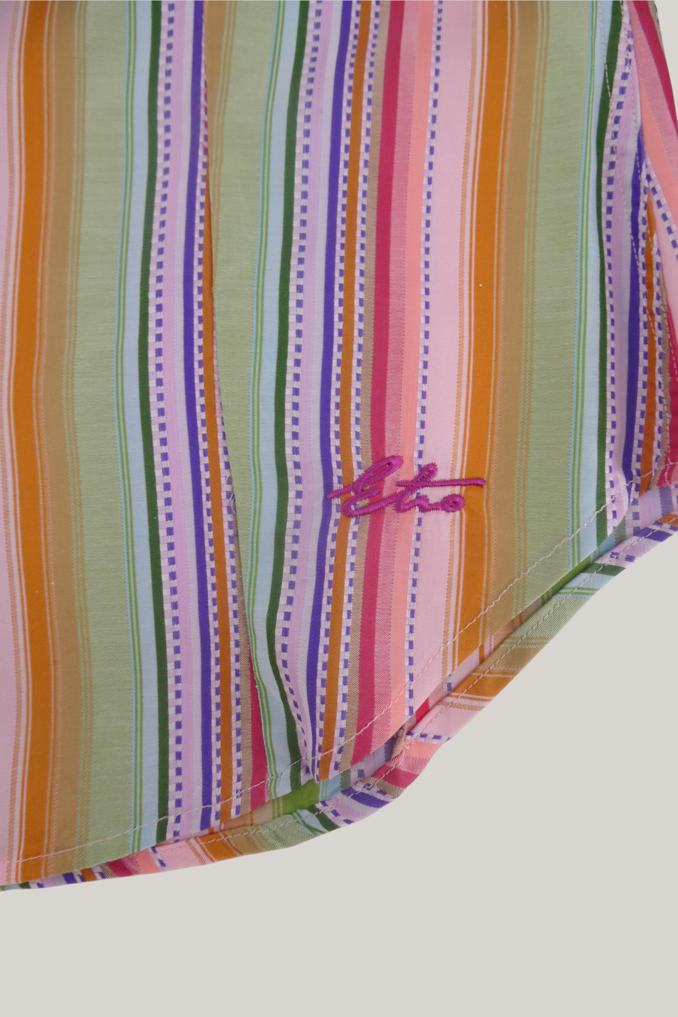 Etro Multicolor Button Up Shirt