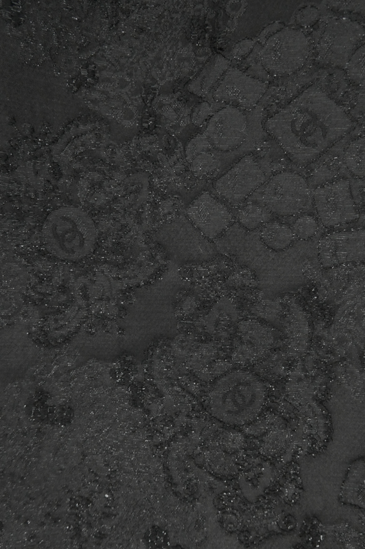 Chanel Black Lace Skirt