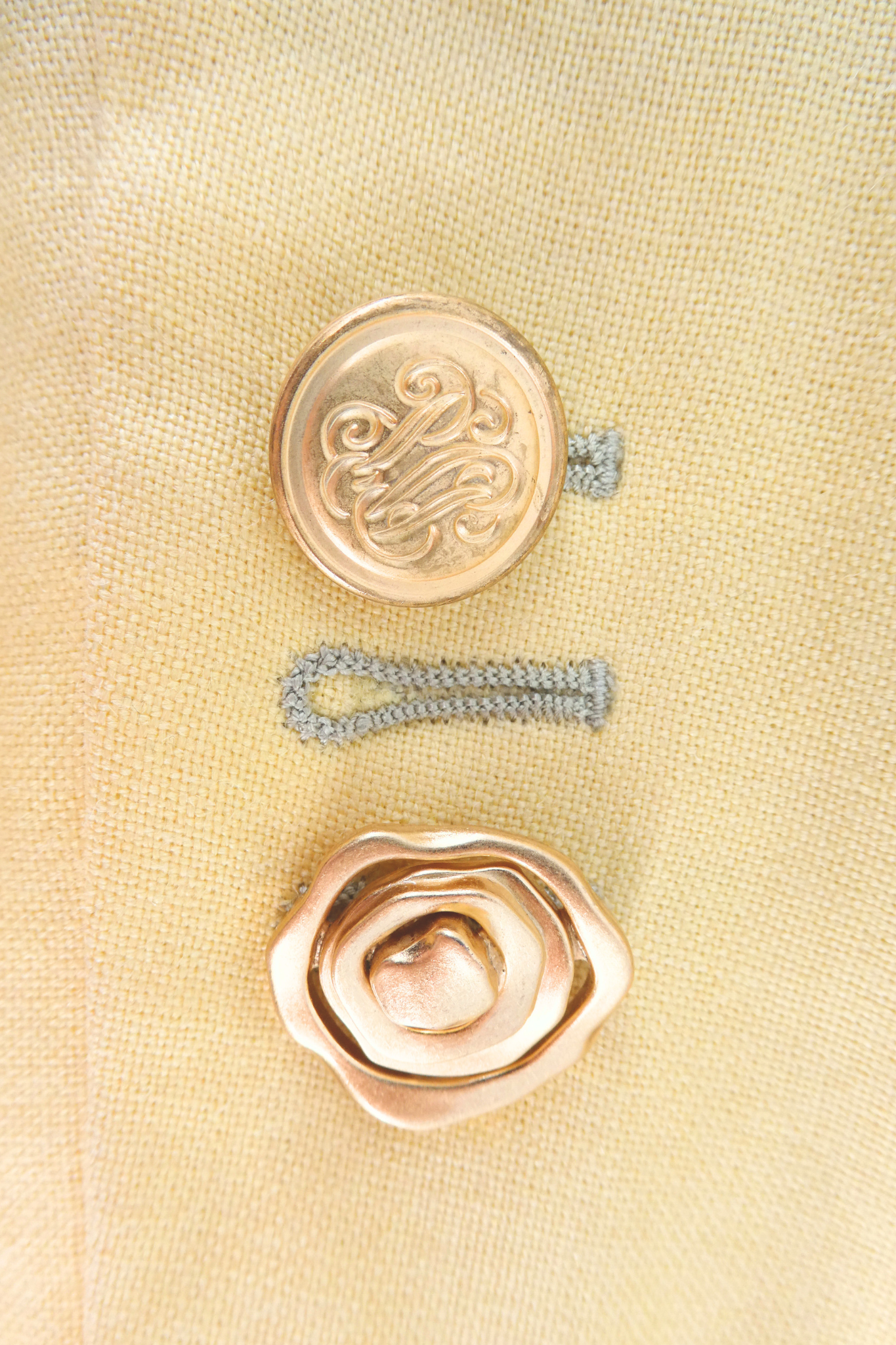 Yves Saint Laurent x Jen Wonders Yellow Blazer