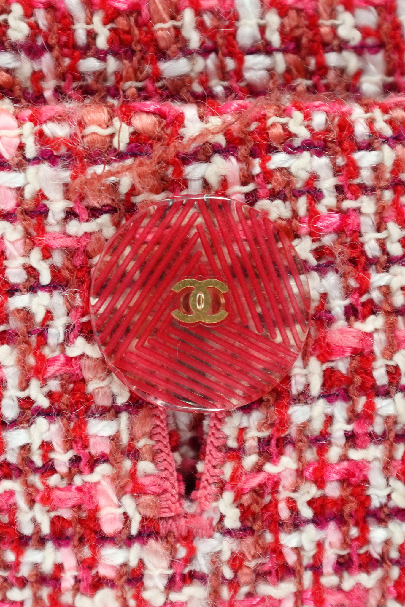 2002 Spring Chanel Pink Short Sleeve Top (FR 38)
