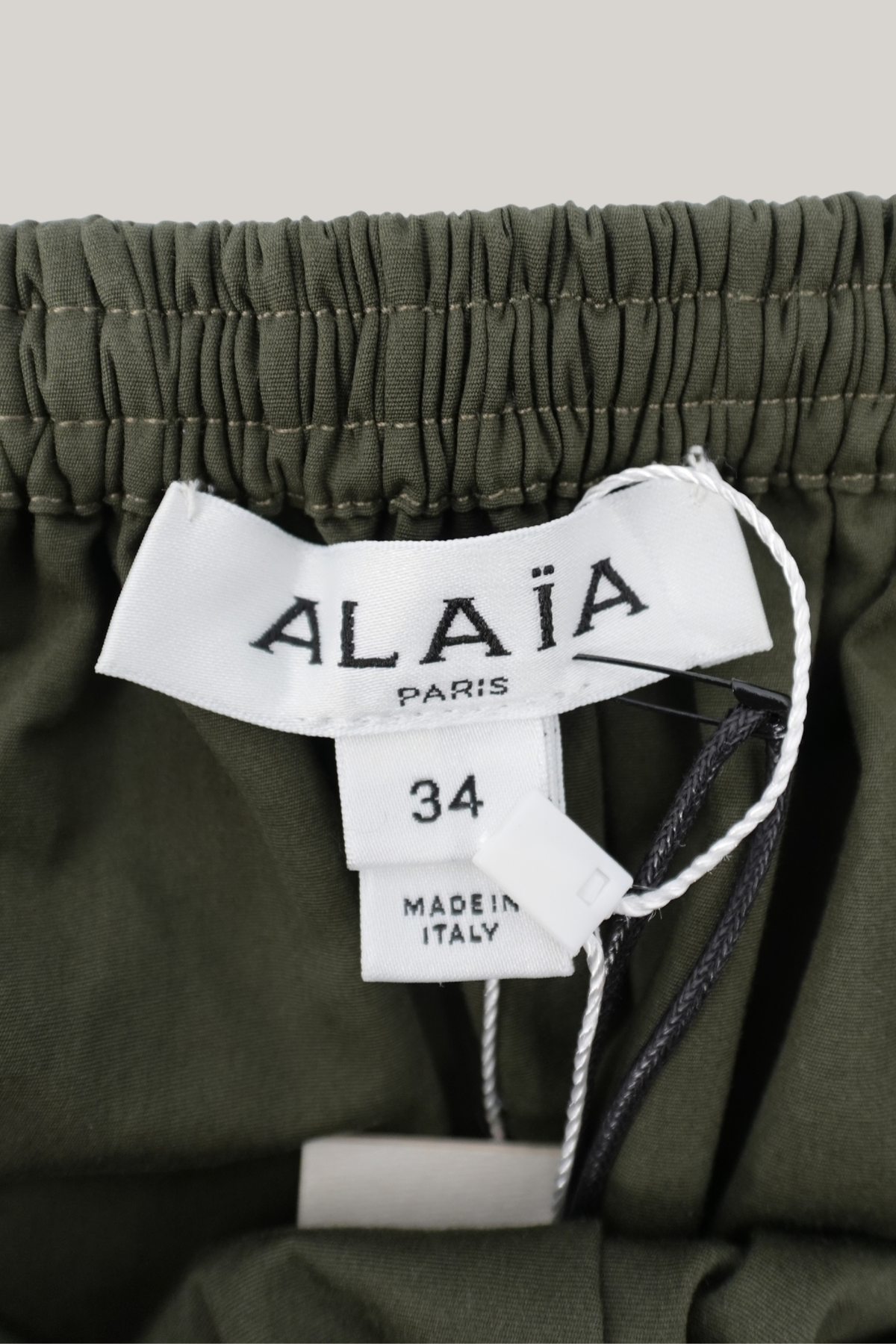 Alaïa Cotton Peplum Pants (34)