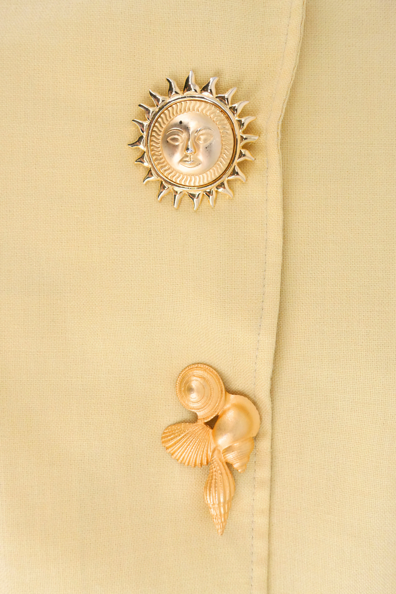 Yves Saint Laurent x Jen Wonders Yellow Blazer