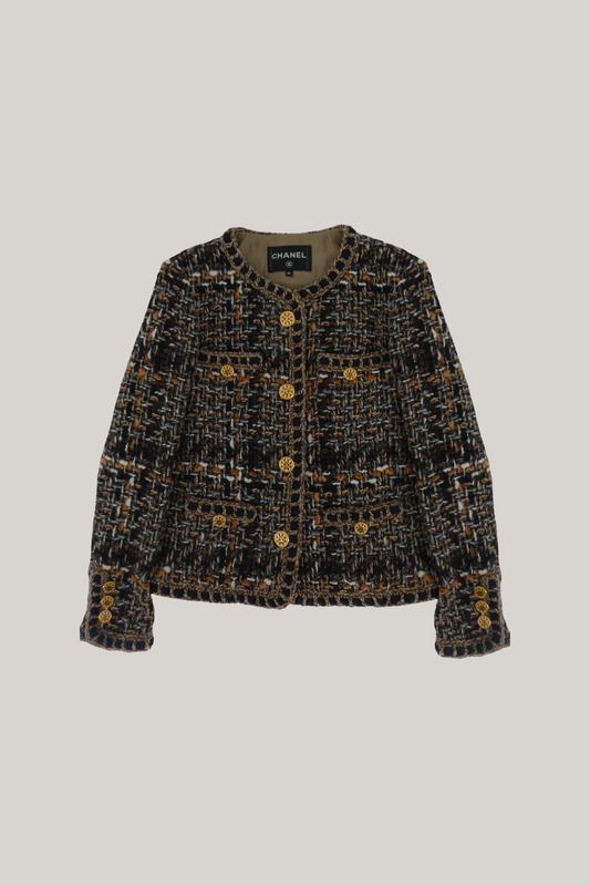 2016 Pre Fall Chanel Paris Rome Fantasy Tweed Jacket