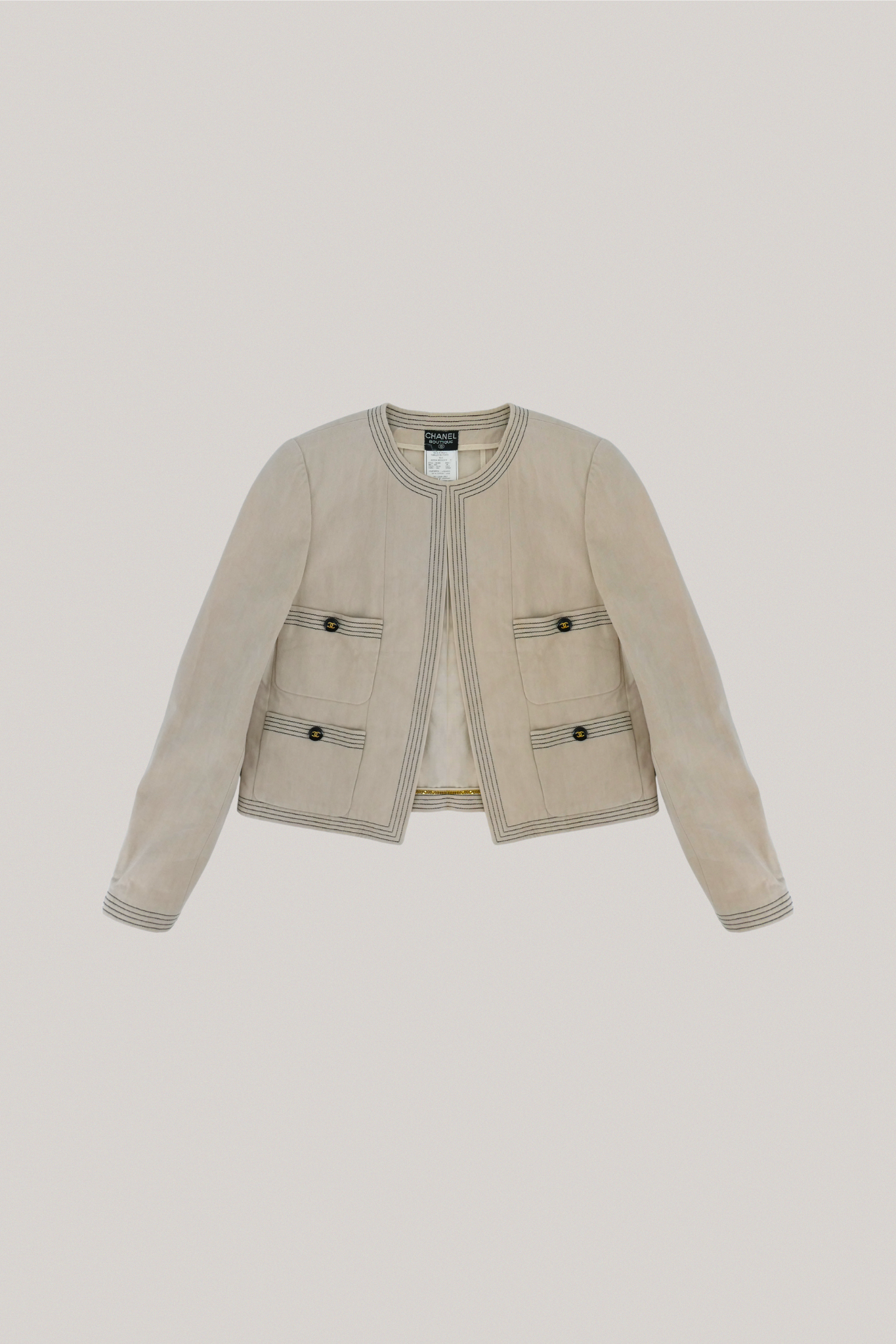 Chanel Khaki Jacket