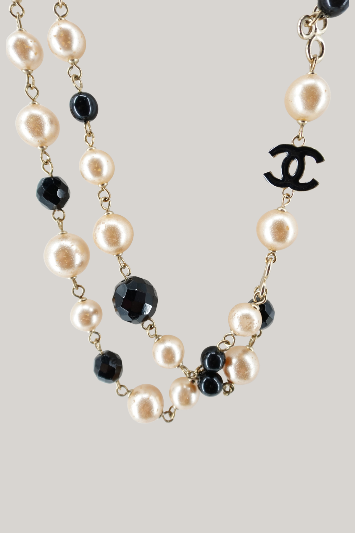 Chanel Long Pearls Necklace