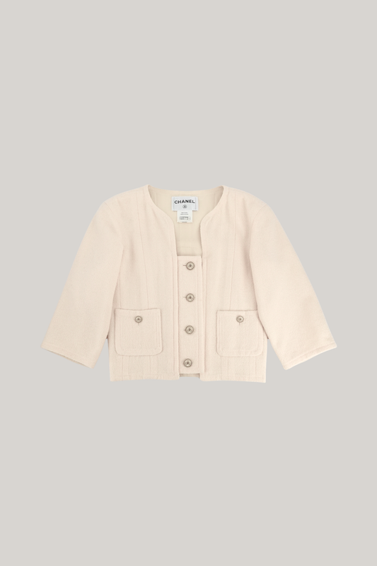 2014 Chanel Cream Top (FR 34)