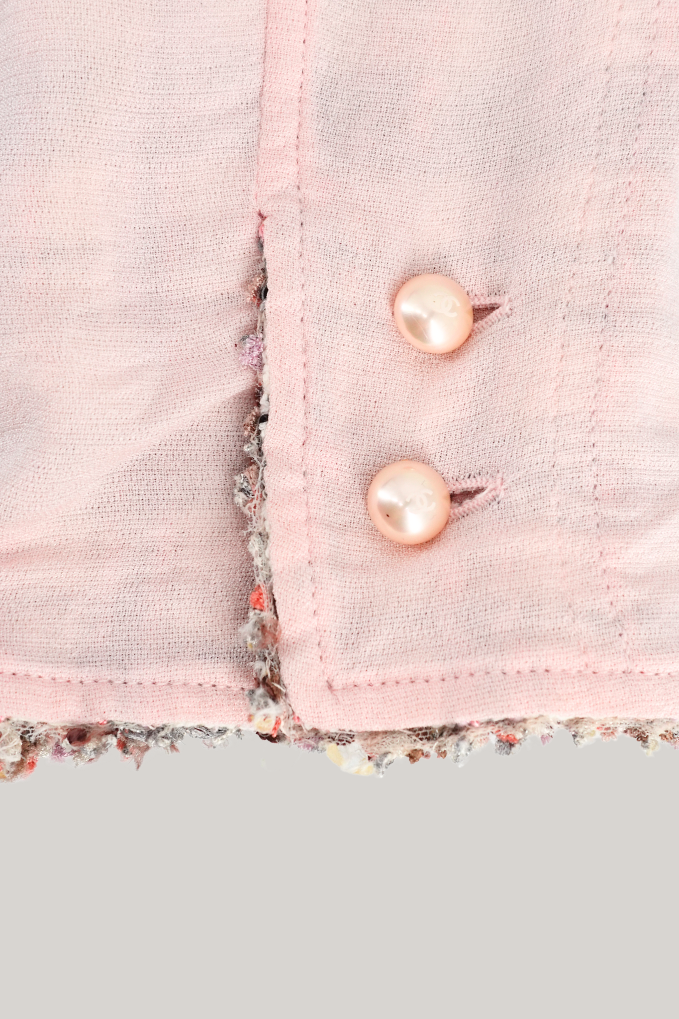 2003 Spring Pink Chanel Jacket (FR 36)