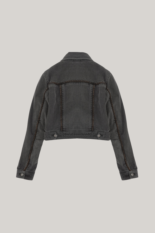 2008 Cruise Chanel Grey Denim (FR 38)
