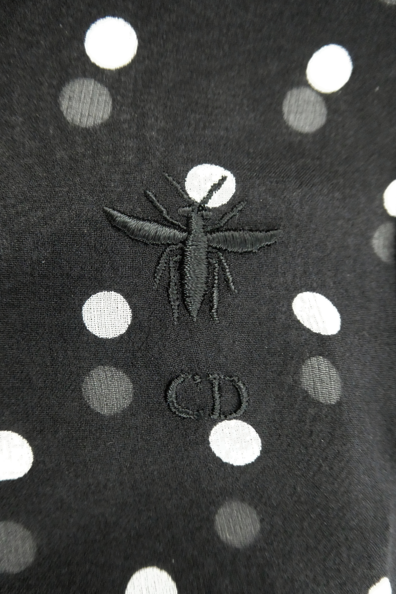 Christian Dior Silk Polka Dot Romper