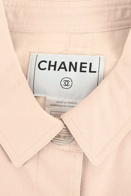 2002 Spring Chanel Nude Jacket (FR 44)