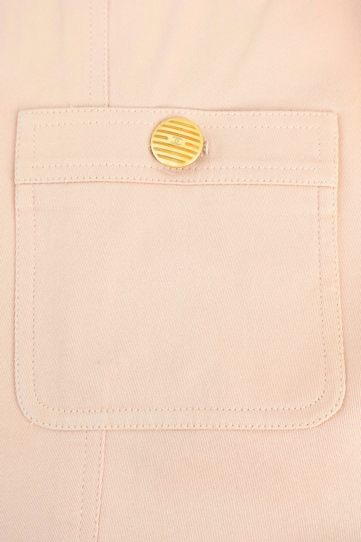 2002 Spring Chanel Nude Jacket (FR 44)