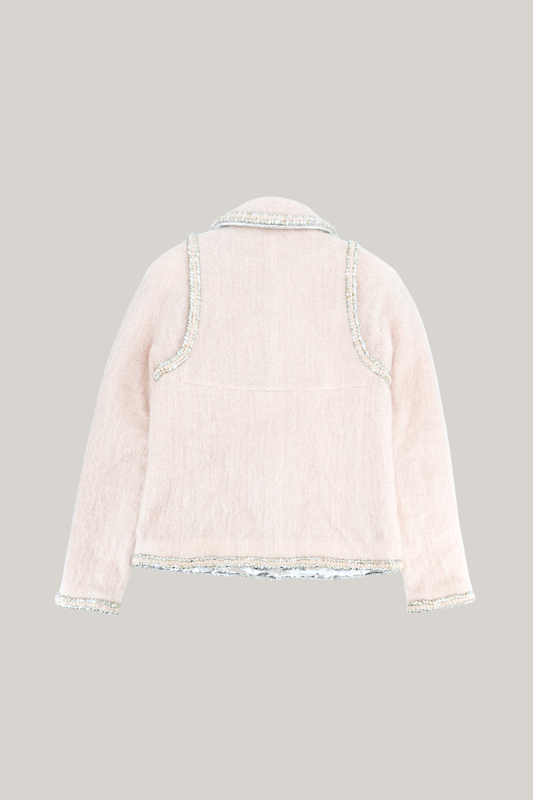 2017 Chanel Mohair Fur Jacket (FR 38)