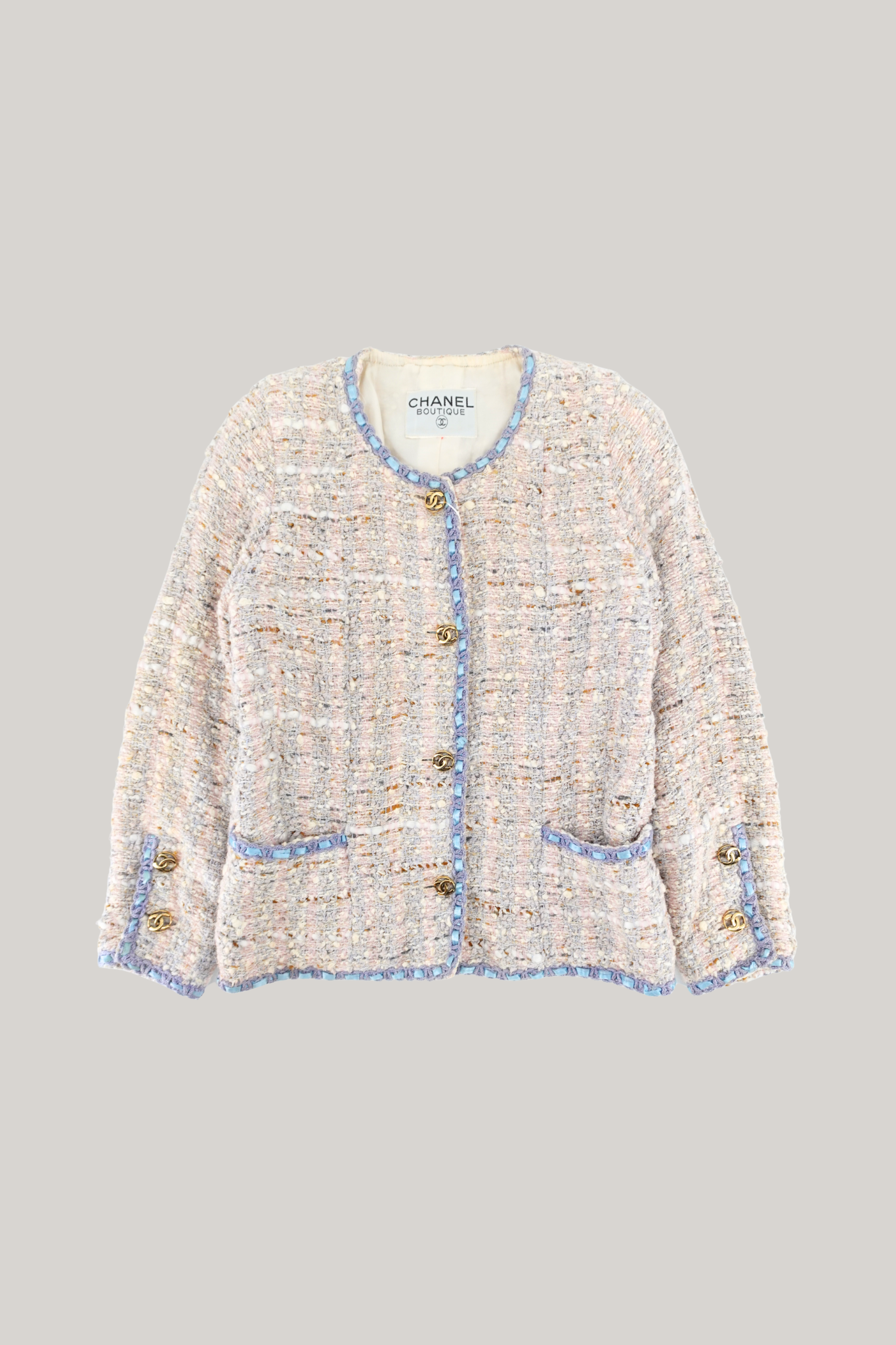 Vintage Chanel Multicolor Fantasy Jacket