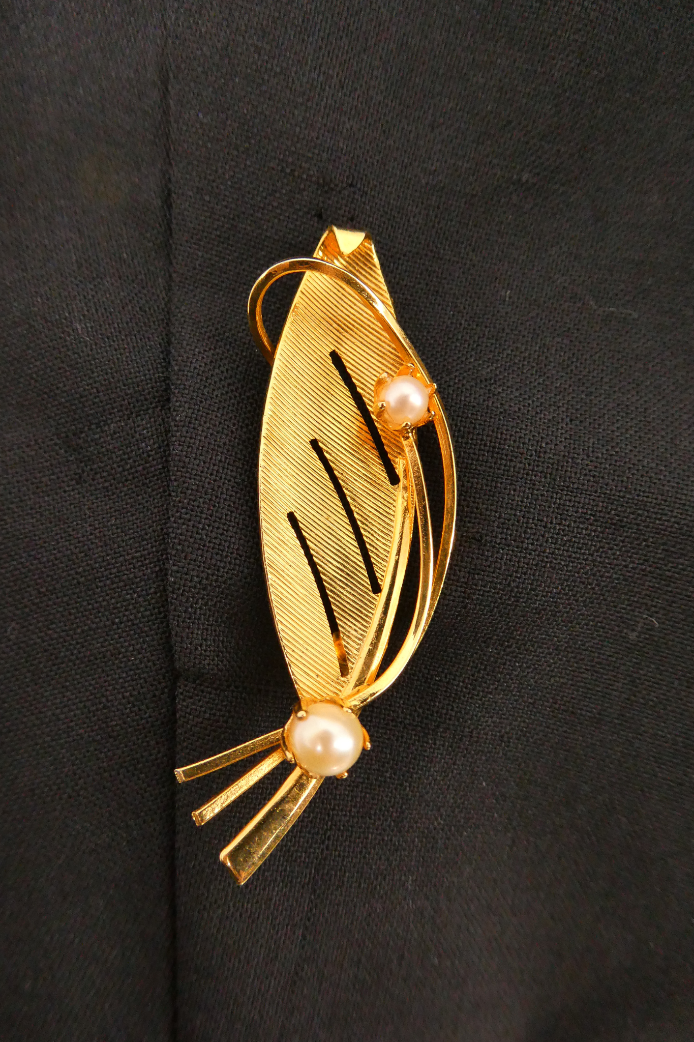 Adorned by Jen Wonders Blazer with Vintage Brooches