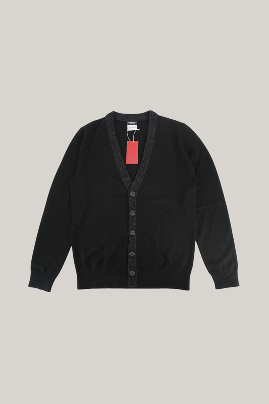 2017 Autumn Chanel Uniform Black Cardigan (S)