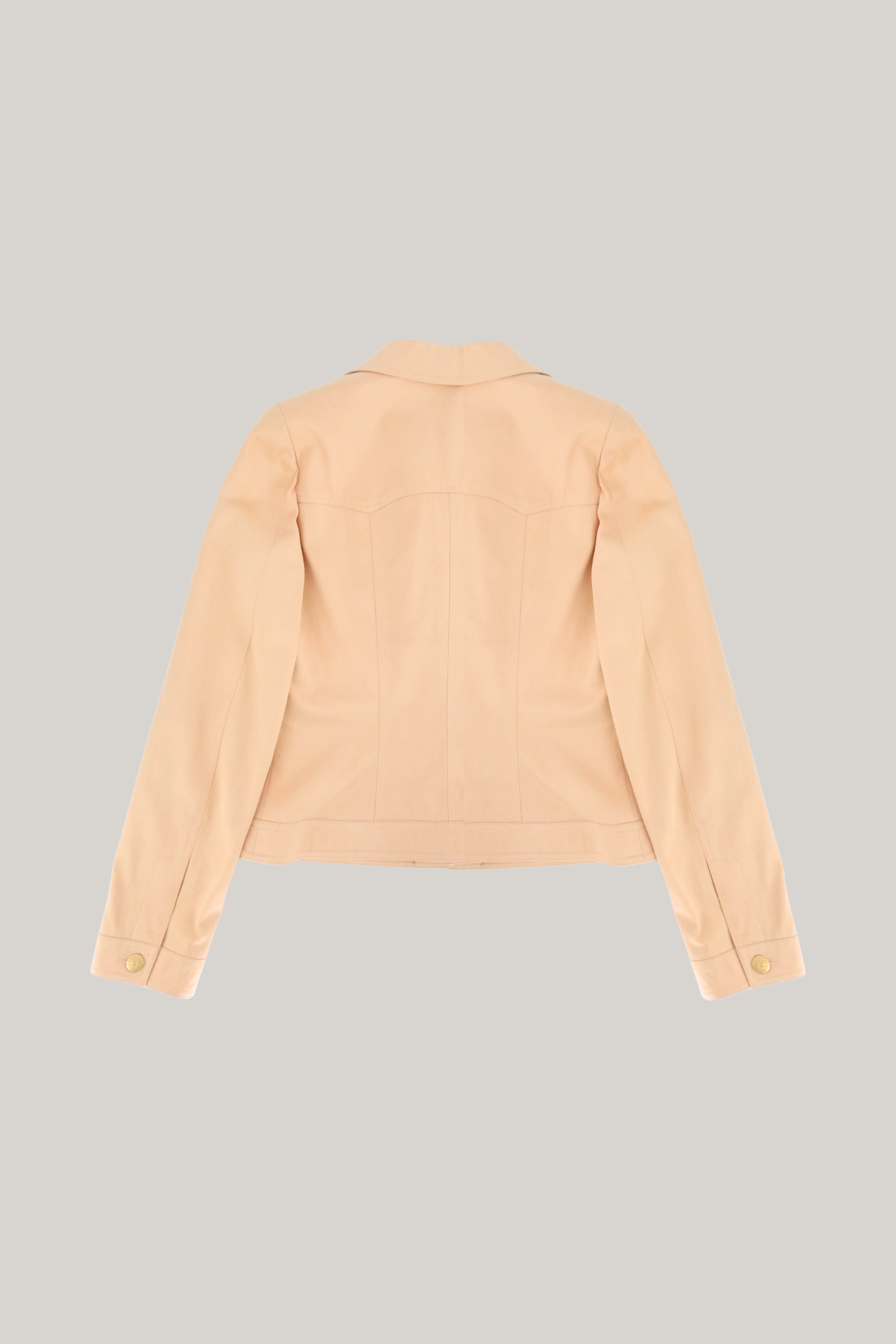 2002 Chanel Soft Nude Pink Jacket (FR 36)