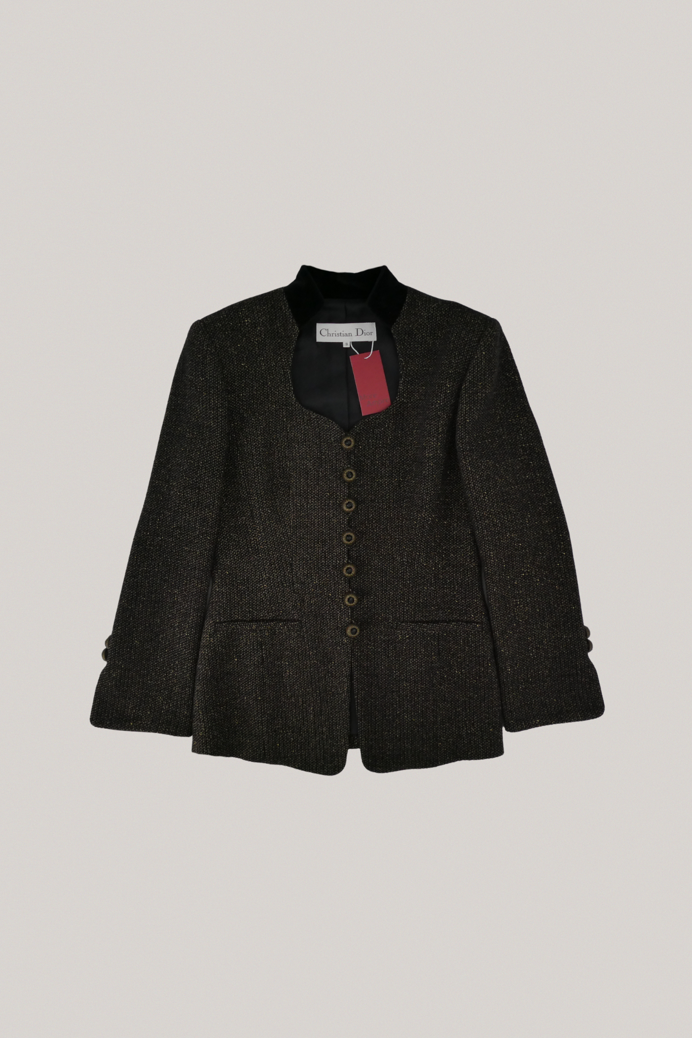 Vintage Christian Dior Tweed Jacket