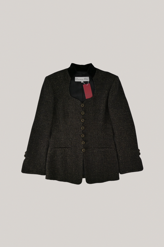 Vintage Christian Dior Tweed Jacket