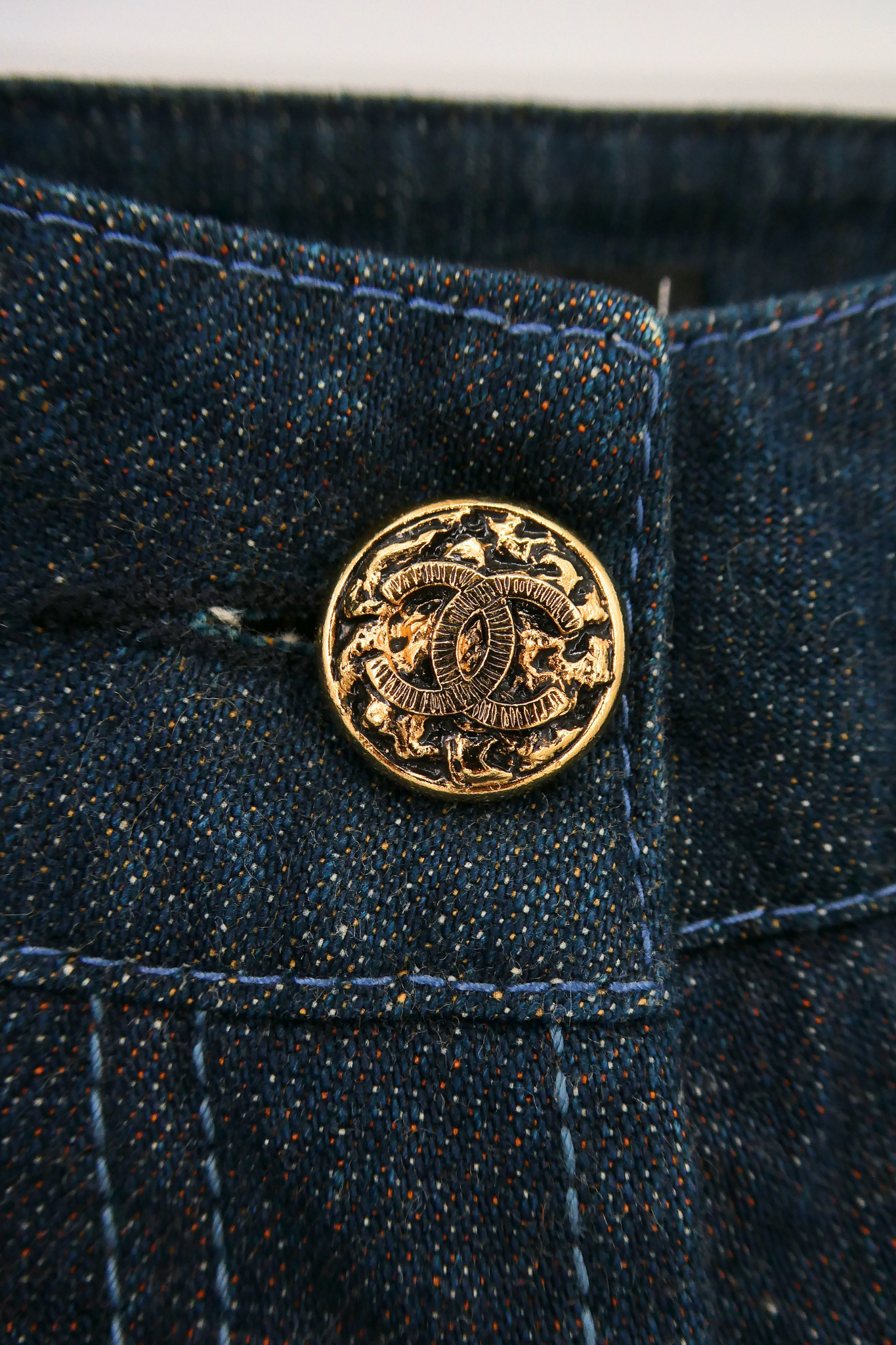 2007 Spring Chanel Denim Jeans (FR 38)