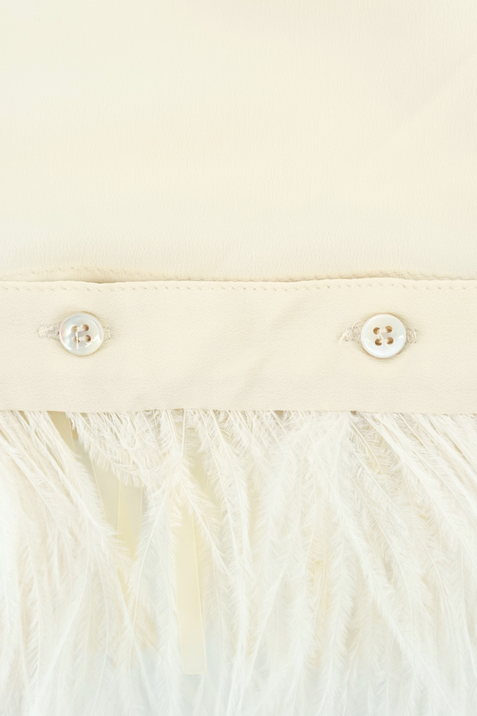 Brunello Cucinelli Cream Skirt (FR 36)