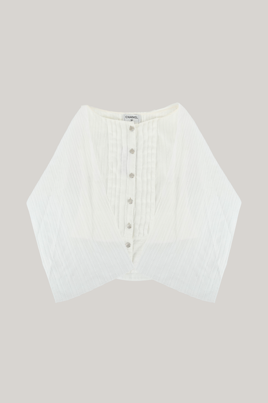 Chanel White Top Set (FR 36)