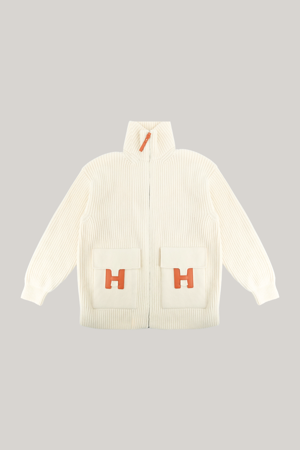 Hermes Wool Knit Jacket (34)