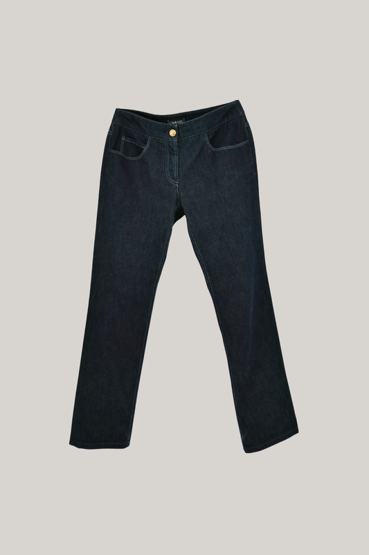 2007 Spring Chanel Denim Jeans (FR 38)