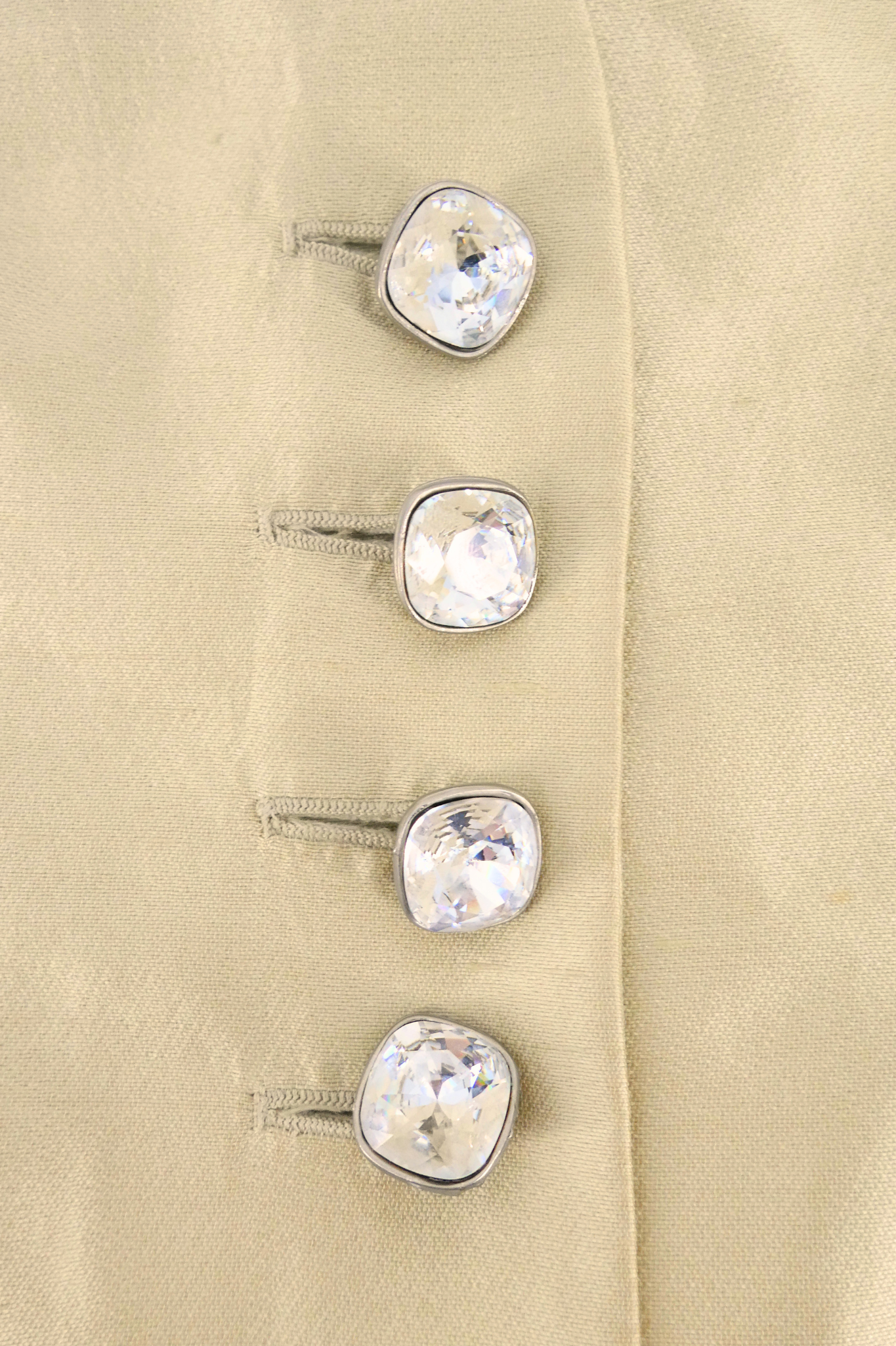 Christian Dior Champagne Silk Top