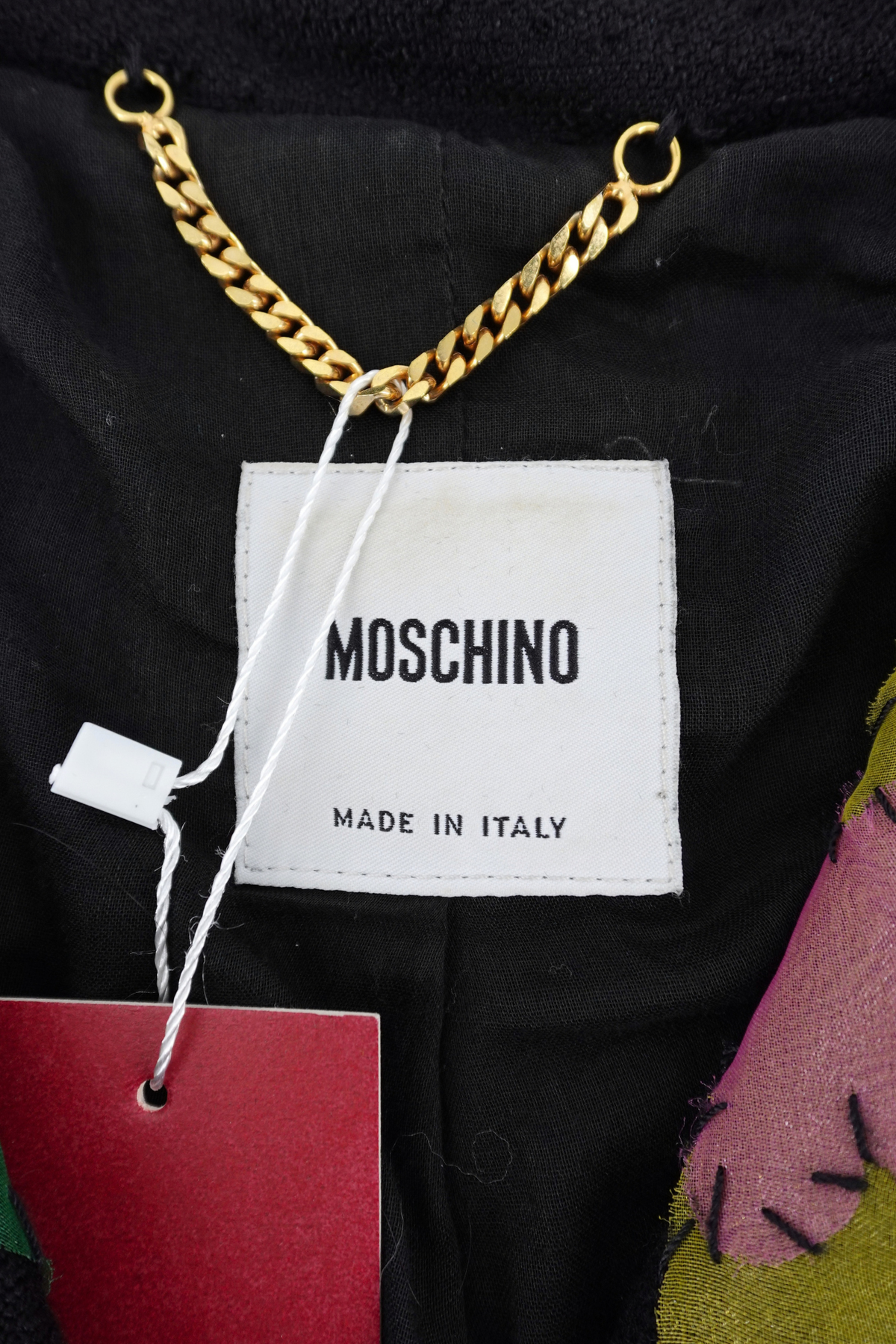Vintage Moschino Floral Appliqué Jacket (FR 38)
