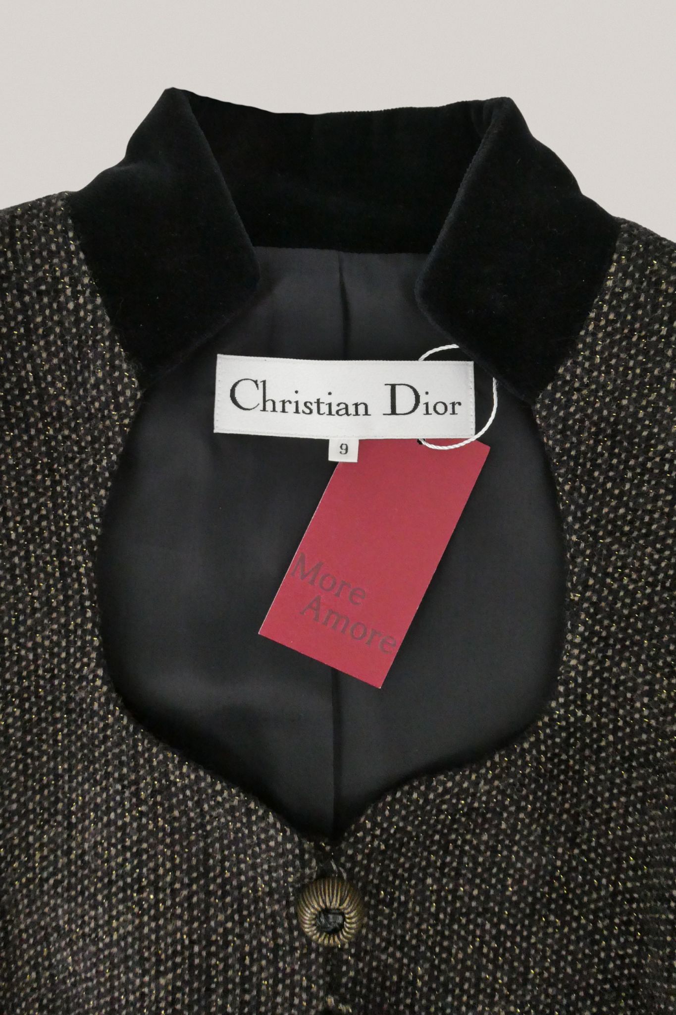 Vintage Christian Dior Tweed Jacket